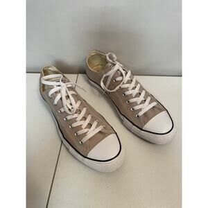Converse low top All Stars Tan Unisex sneakers Men 11 women’s 13‎ tie up